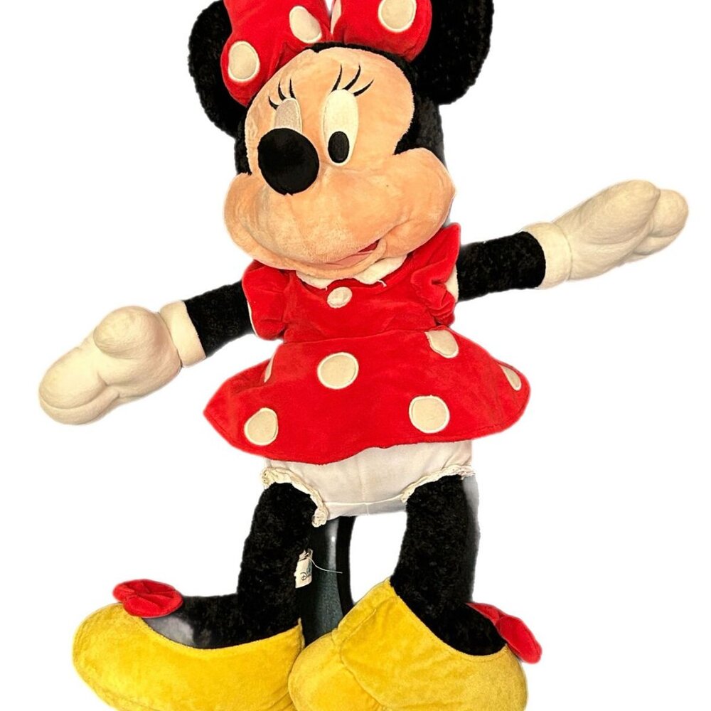 Disneyland Resort Minnie Mouse 26" stuffed plush animal Resort Exclusive